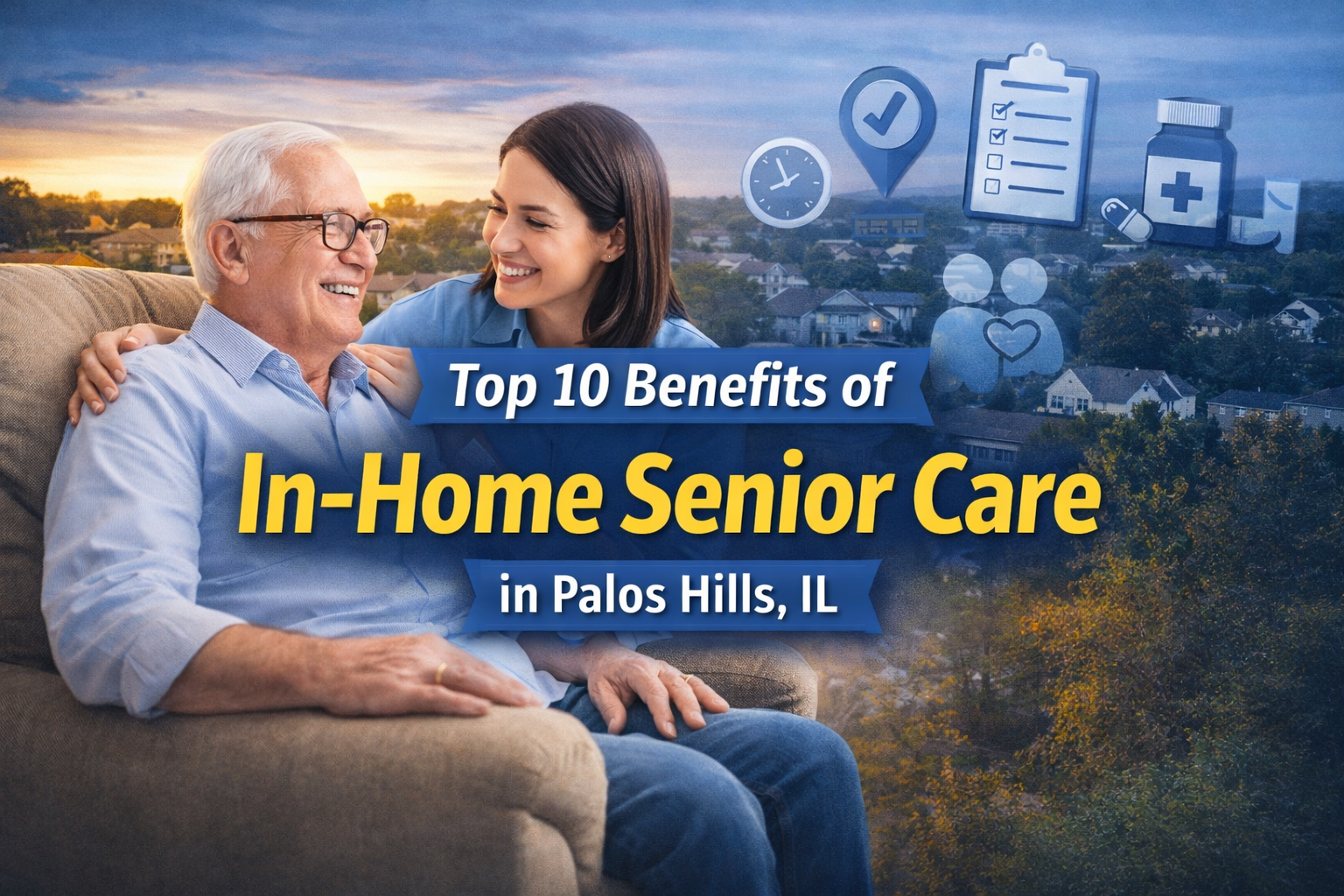 Top 10 Benefits of In-Home Senior Care in Palos Hills, IL